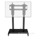 Monitor giratório suporta suporte removível de parede de parede de parede preto LED Black altura ajustável TV Stand